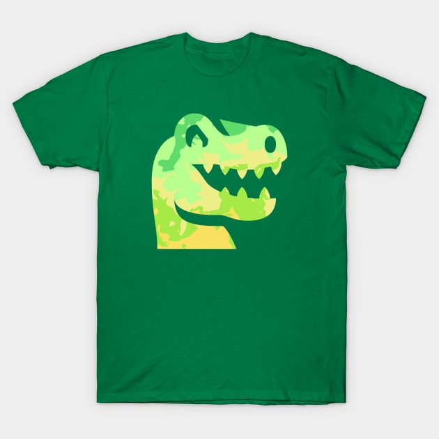 Silhouette Dinosaur T-Shirt by m-laP